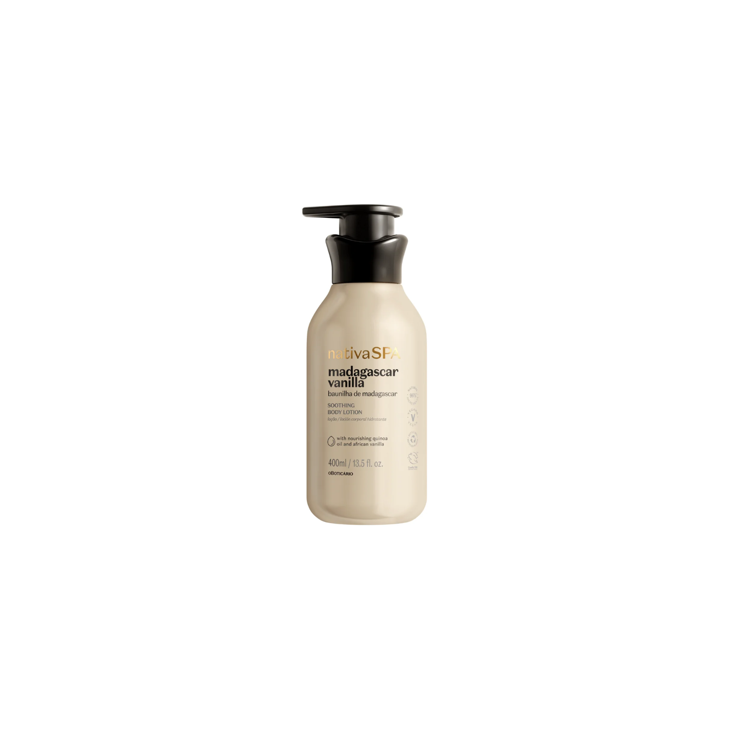 Nativa Spa by O Boticário – Hidratante Corporal Baunilha de Madagascar