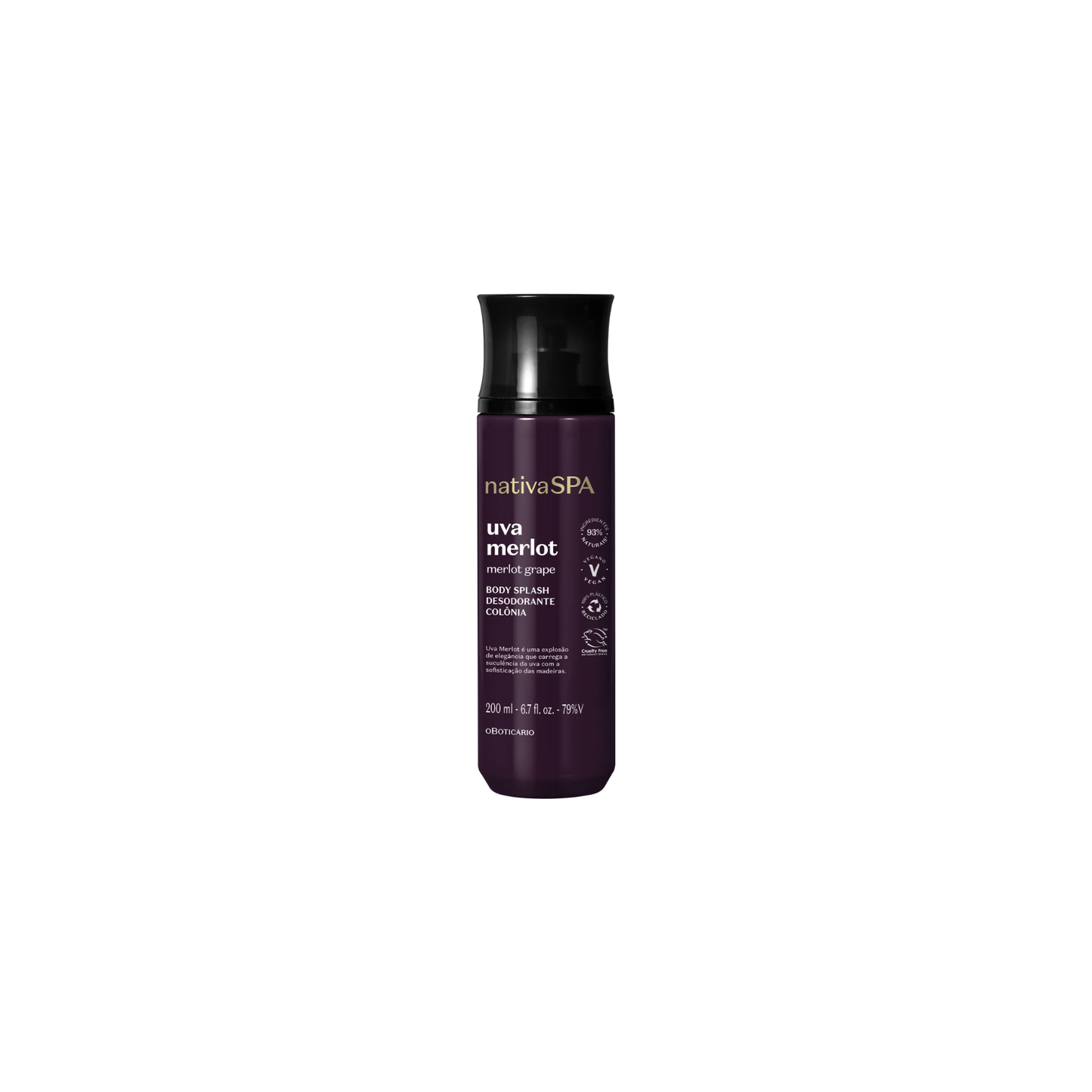 Nativa SPA Merlot Grape Body Splash