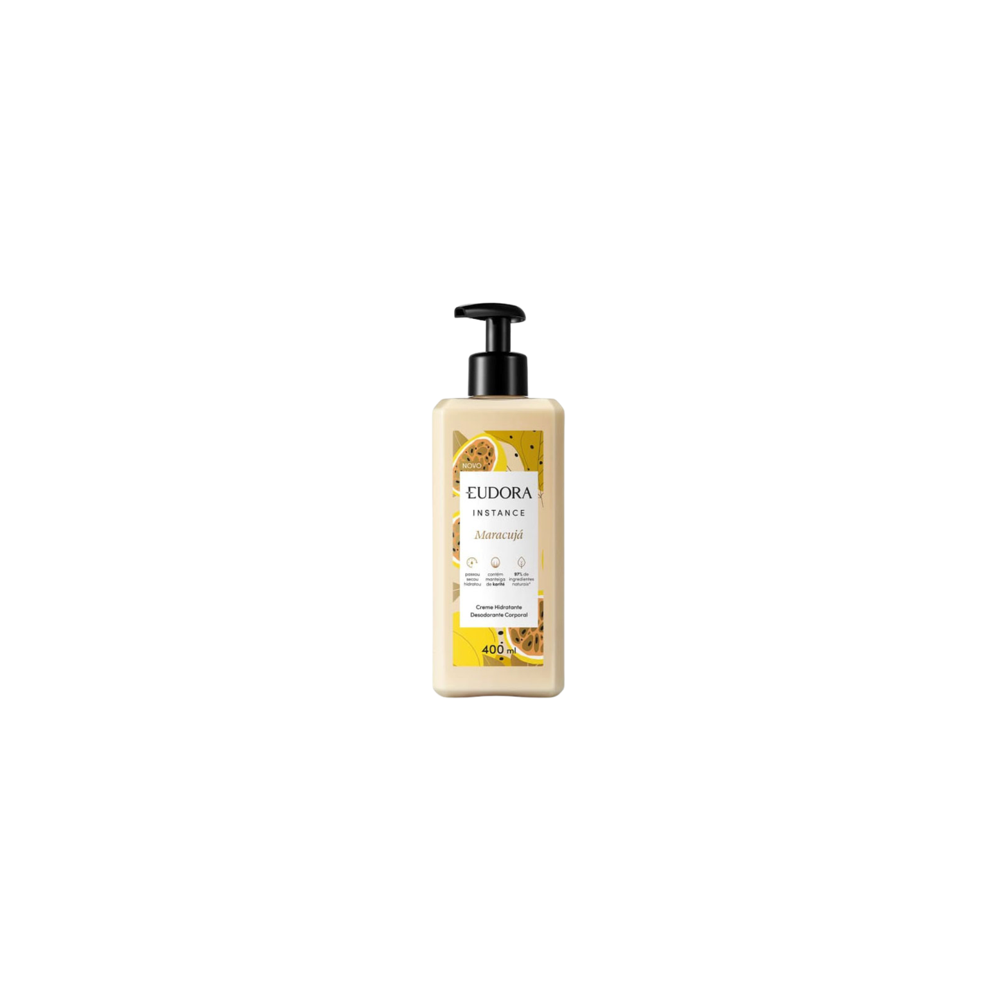 Creme Hidratante Desodorante Corporal Instance Maracujá 400ml