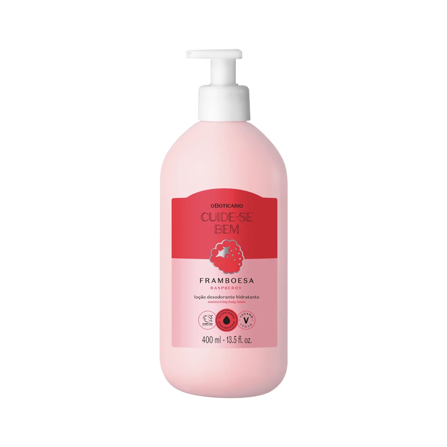 Cuide-se Bem Feira Raspberry Body Lotion