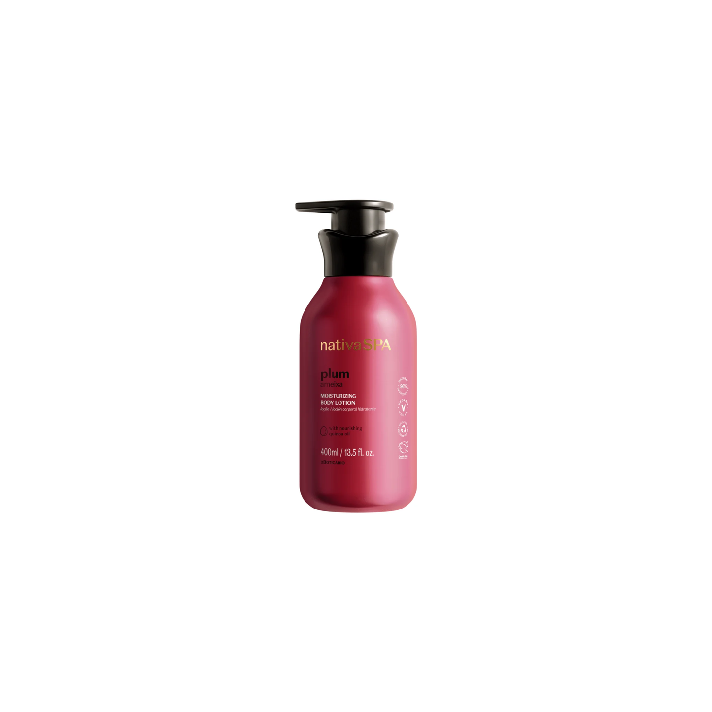 Loção Hidratante Desodorante Corporal Nativa SPA Ameixa 400ml