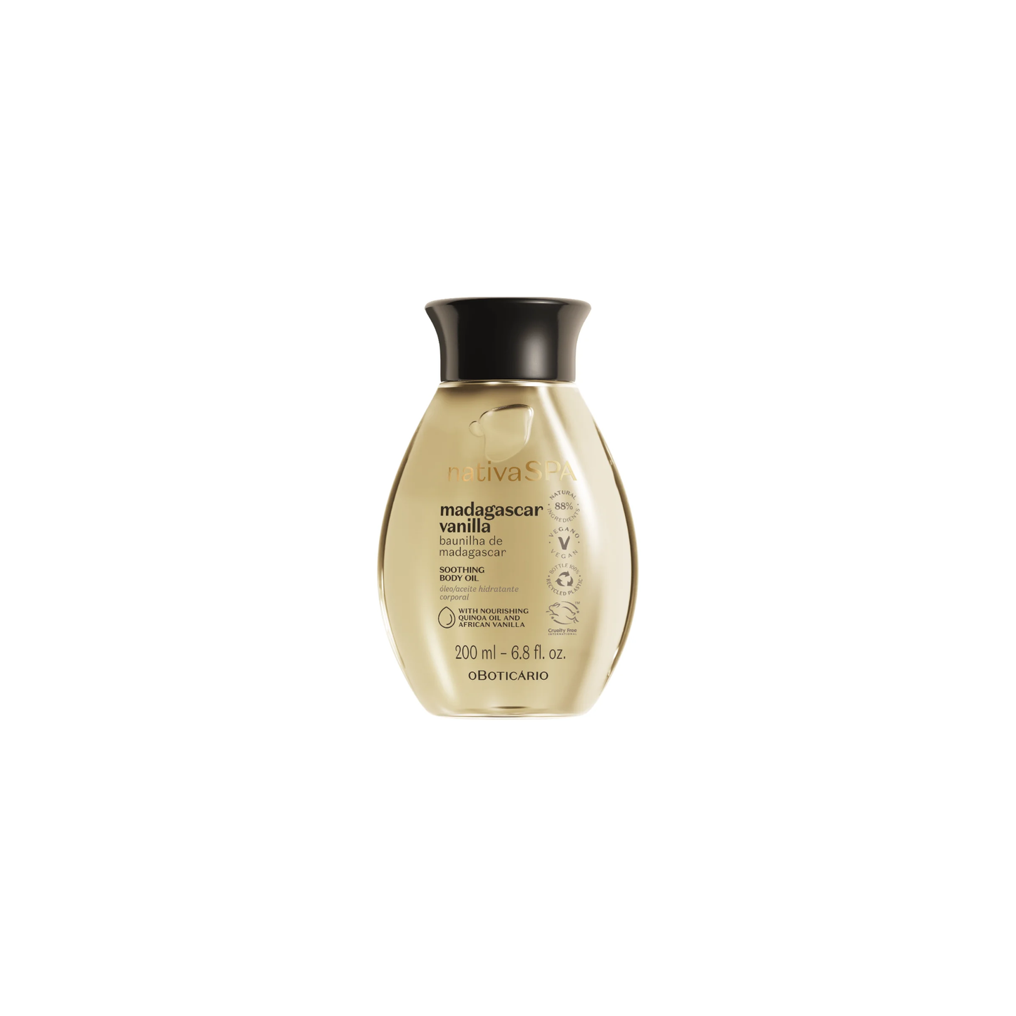 Nativa Spa Da O Boticário Óleo Corporal Baunilha