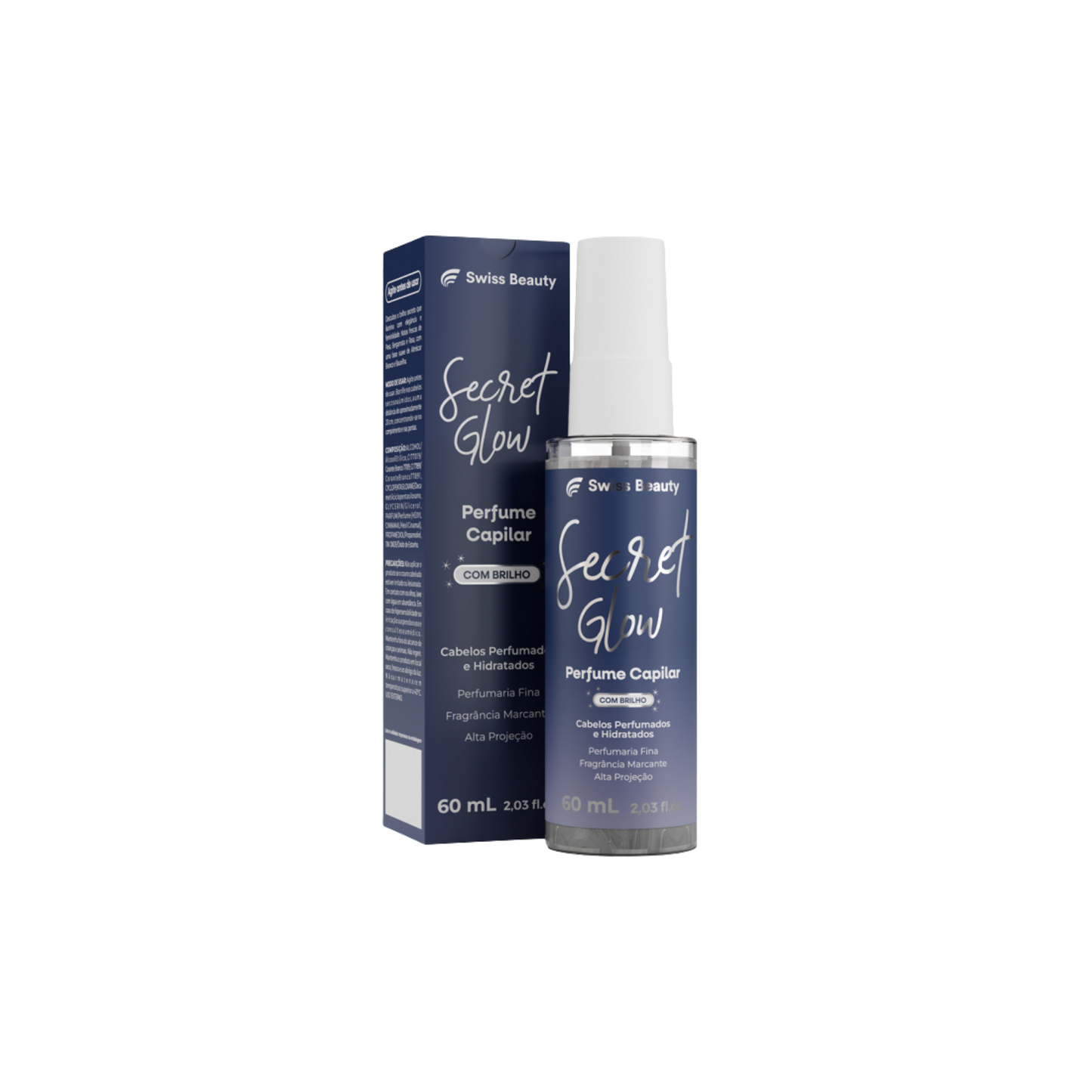 Perfume Capilar Secret Glow (60 ml)