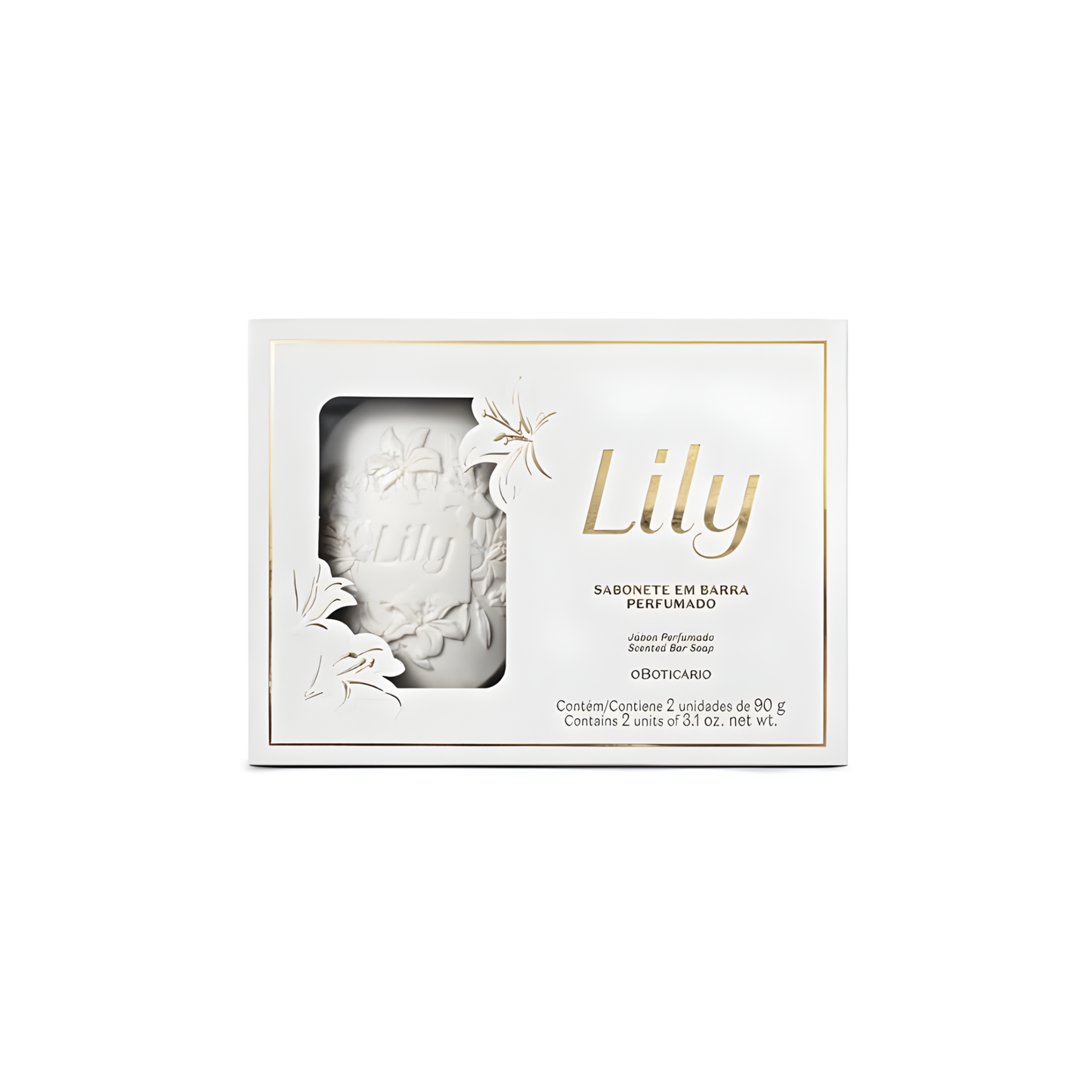 Sabonete em Barra Perfumado Lily 2x90g